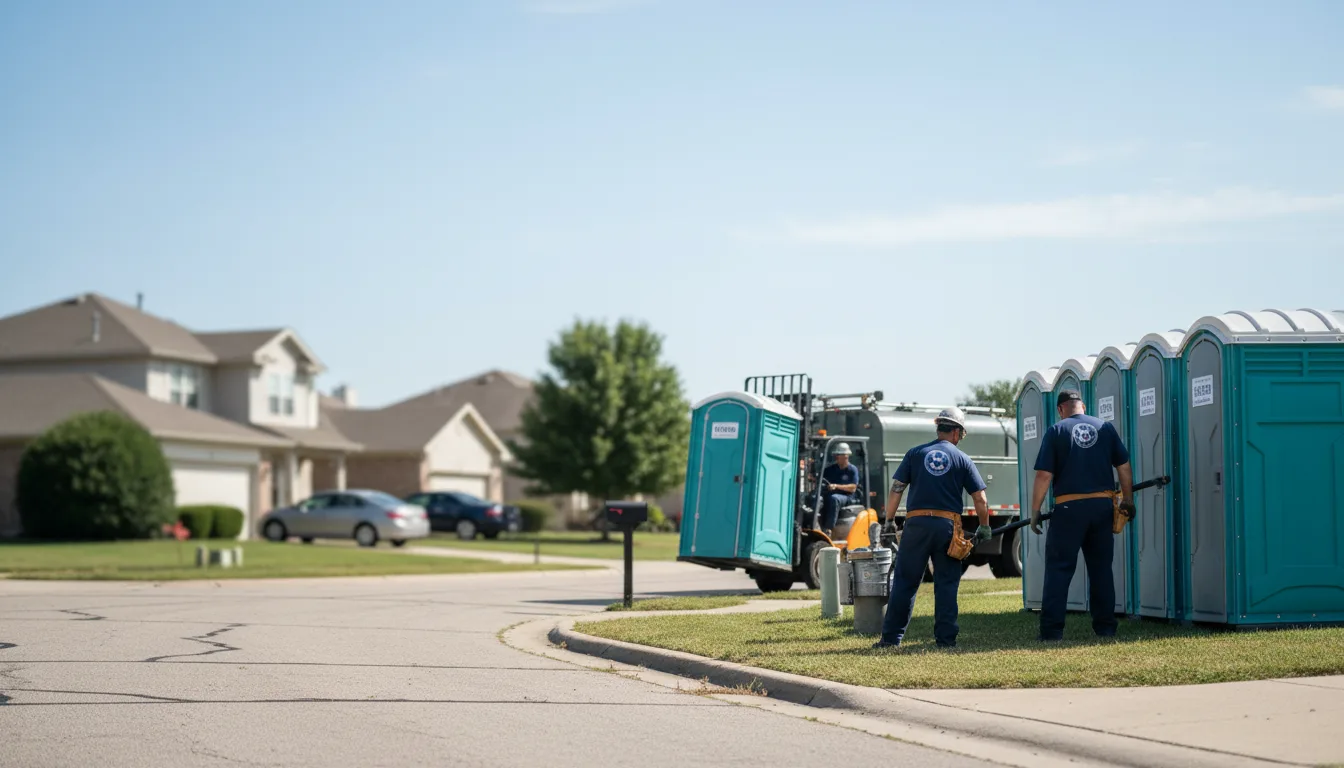 Porta Potty Rental in Flanagan, IL near me